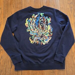 Indianapolis Motor Speedway Indy 500 Justin Patten Graphic Crewneck Sweatshirt L